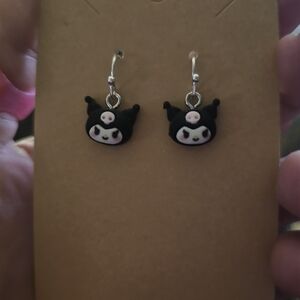 Kuromi Hello Kitty Earrings